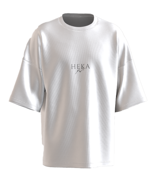 Never Stop Oversized TEE, WHITE